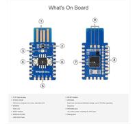 Scheda di sviluppo RP2350-One Mini per microcontrollore RP2350 USB tipo-