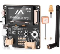 Scheda di sviluppo Wio Tracker L1 Wio SX1262 nRF52840 modulo per Ar duino Meshtastic LoRa, Blue tooth 5.0 GPS GNSS, OLED da 1,3 pollici, supporto batteria Type-C e carica solare, efficienza energetica