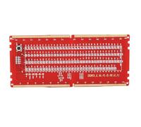 Scheda di test per schede madri desktop DDR5, scheda tester per schede madri con LED per la diagnosi delle slot di memoria, compatibile con le schede madri e DDR5 UDIMM