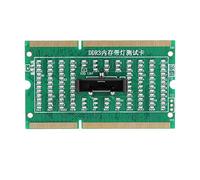 Scheda Di Test Post Test Per Analizzatore DIMM Per Laptop DDR2 DDR3 DDR4 Con Luce LED Supporta Interfacce Diretta E Inversa Dimensioni PCB 6 7 * 4 (DDR3)