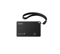 Scheda di tracciamento Belkin SureFind, Dov’è Apple, Find Hub Google - Nero | GPS portafoglio multi-ecosistema, Tag carte, Bluetooth 5.3, 1,8 mm, Resistenza acqua IP68, Avviso 81dB, Batteria 3 anni