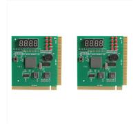 Scheda diagnostica per analizzatore PC LCD a 4 cifre 2X, tester per schede madri, analisi computer, scheda PCI, rete, memoria, CPU