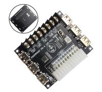 Scheda Distribuzione Alimentazione ATX con Uscite +12V 12V +5V 5VSB +3,3V e LED