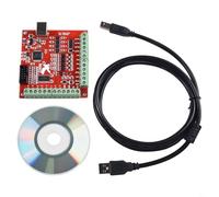 Scheda driver CNC USB 100KHz con supporto a 4 collegamenti, connessione finecorsa e uscita 0 10V per controllo mandrino
