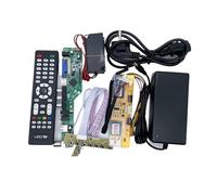 Scheda Driver Controller TV LCD LED Universale VGA HD-MI USB TV Scheda Madre Analogica Kit Completo 30 Pin 2 Canali 8 Bit LVDS 4 Lampade CCFL(4ccfl kit 3)