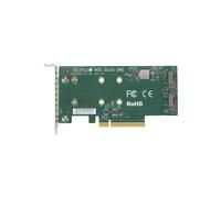 Supermicro - Aoc-slg3-2m2 - Pcie - M.2 - Basso Profilo - Pcie 3.0 - Verde - 10 - 55 à'â°c