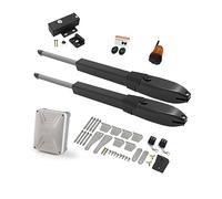 Scheda Elettronica Batteria solare Doppio braccio Operatore elettrico for porte Battente Apri cancello Telecamera IP Telecomando Fattoria esterna Manor(KIT K)