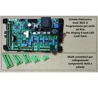 Scheda Elettronica MICRONOVA I023_6 Per tutte le Stufe A Pellet Aria Pegaso