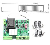 Scheda elettronica NC per porta scorrevole cancello motore controller circuito scheda elettronica per apriporta scorrevole modello AC (kit 1)
