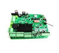 Scheda elettronica per apricancello, Scheda elettronica del circuito di controllo della porta battente automatica Pannello 12V 24V Controllo intelligente per fabbriche, scuole(Kit 4)