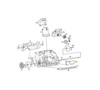 Scheda elettronica spazzaneve modelli ST8051AE ORIGINALE STIGA 118820597/0
