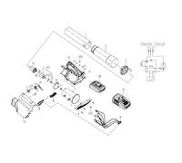 Scheda elettronica XR50036650 ORIGINALE Worx
