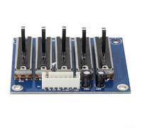 Scheda equalizzatore audio con preamplificatore stereo e doppia potenza, controllo di frequenza regolabile per uso palco e audio domestico (15 strade)