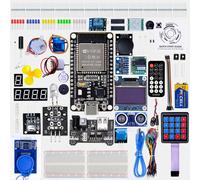 SCHEDA ESP-32 POTENTE WI-FI BLUETOOTH 4.2 SUPER STARTER KIT CON 35 MODULI E COMP