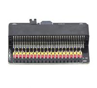 Scheda Estensione GPIO Preciso per Microbi con Indicatore Di Energia per L'Istruzione Consegna di Programmazione Bambini 57 X 37 Mm