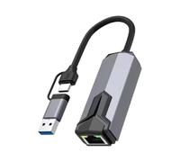 Scheda Ethernet - Doppia porta PCB da 9 cm, collegamento stabile ad alta velocità da 5 Gbps, adattatore di rete interno Scheda di espansione LAN per trasferimento rapido dei dati | per l'imp