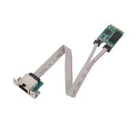 Scheda Ethernet M.2 2.5G Scheda di Rete di Controllo Industriale RTL8125B Adattatore di Rete PCIExpress Industriale Installazione Semplice per Win 7 8 10 11 per Linux