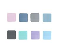 Scheda file con 8 colori efficienti Nota impermeabile per monitoraggio dei progetti a lungo termine e la pianificazione quotidiana Segnapagina adesivi resistenti strappo