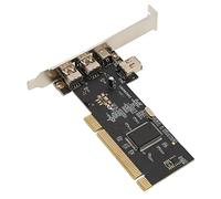 Scheda Firewire 1394, scheda di espansione PCIe a 3 porte, con PCI Express a 1 corsia con canale Full Duplex da 2,5 GB/s, per PC desktop e applicazione di connessione DV