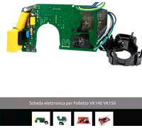 SCHEDA FOLLETTO VK 140 VK 150 ADATTABILE VORWERK PARI ALL ORIGINALE