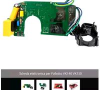 SCHEDA FOLLETTO VK 140 VK 150 ADATTABILE VORWERK PARI ALL ORIGINALE