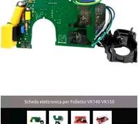 SCHEDA FOLLETTO VK 140 VK 150 ADATTABILE VORWERK PARI ALL ORIGINALE