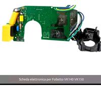 SCHEDA FOLLETTO VK 140 VK 150 ADATTABILE VORWERK PARI ALL ORIGINALE TESTATA