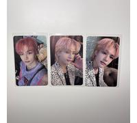 SCHEDA FOTOGRAFICA UFFICIALE STRAY KIDS 5 STELLE 5 STELLE SET 3 PEZZI HYUNJIN...