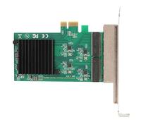 Scheda Gigabit Ethernet a 4 Porte 0/100/1000 Mbps con Risveglio, Plug and Play Remoti, Compatibile con PC e Operativo Largo