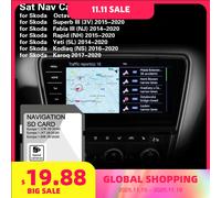 Scheda GPS Nav adatta per Skoda MIB2 2026 Lavoro per la mappa Europa Inghilterra Polonia Paesi Bassi Spagna Norvegia Grecia