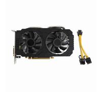 Scheda grafica 580, 8GB GDDR5 256bit Supporto 8K 2 ventole di raffreddamento 16 PCI Express 3.0 Gaming Graph, per CAD 3D, CAM, editing video e immagini, gioco