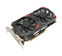 Scheda Grafica 580, Scheda Grafica GDDR5 da 8 GB 256 Bit con GPU 1284 MHz, 60 Hz 4K, PCI Express 3.0, 2 Ventole di Raffreddamento, Interfaccia DP HDMI DVI D