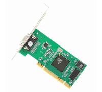 Scheda grafica, accessori per computer desktop VGA PCI da 8 MB a 32 bit, scheda grafica multi-display per VOD/HISHARD/BUDDY/desktop/computer, compatibile con slot PCI-X a 64 bit