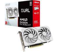Scheda Grafica Asus Radeon RX 9060 XT DUAL WHITE 16GB GDDR6 PCIe 5.0