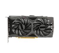 Scheda Grafica di Gioco, 6 GB GDDR6 192 Bit di Memoria 1785 MHz GPU Clock PCI Express 3.0 X16 8 Pin, Doppia Ventola di Raffreddamento Scheda Grafica per 1660 Super