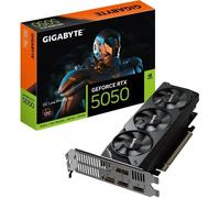 Gigabyte GeForce RTX 5050 OC Low Profile 8G Scheda Grafica - 8GB GDDR6, 128bit, PCI-E 5.0, 2587MHz Frequenza core, 2 x DP, 2 x HDMI, NVIDIA DLSS 4, GV-N5050OC-8GL