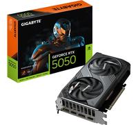 Gigabyte GeForce RTX 5050 WINDFORCE OC 8G Scheda Grafica - 8GB GDDR6, 128bit, PCI-E 5.0, 2587MHz Frequenza core, 2 x DP, 2 x HDMI, NVIDIA DLSS 4, GV-N5050WF2OC-8GD