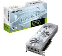 GIGABYTE GeForce RTX 5070 EAGLE OC ICE SFF 12G Scheda Grafica - 12GB GDDR7, 192 bit, PCI-E 5.0, 2587 MHz Core Clock, 3 x DP 2.1a, 1 x HDMI 2.1b, NVIDIA DLSS 4, GV-N5070EAGLEOC ICE-12GD