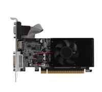 Scheda Grafica GT 210 1GB DDR3, 64 - Bit, HDMI VGA DVI, Scheda Grafica Video per PC per Computer, PCI Express 2.0 con Ventole di Raffreddamento Silenzioso