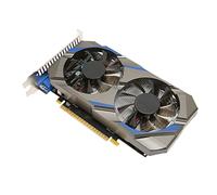 Scheda Grafica GTX 750 Ti, Scheda Grafica da Gioco GDDR5 da 4 GB a 128 Bit, PCI Express 3.0x16, DisplayPort HDMI DVI, Schede Video per PC con Doppio Raffreddamento Ad Aria, Supporto per Display 4K