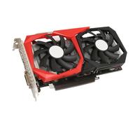Scheda Grafica GTX1660 6G GDDR6 a 192 Bit, Scheda Video da Gioco per PC Desktop, Uscita HDMI DVI DP, PCI Express 3.0 X16, Doppia Ventola di Raffreddamento