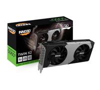 Scheda grafica INNO3D GeForce RTX 5060 Ti TWIN X2 da 16 GB GDDR7 Reflex 2 RTX AI DLSS4