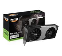 Scheda grafica INNO3D GeForce RTX 5060 Ti TWIN X2 OC da 16 GB GDDR7 Reflex 2 RTX AI DLSS4