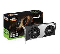 Scheda Grafica Inno3D GeForce RTX 5070 TWIN X2 12GB GDDR7 Reflex 2 RTX AI DLSS4