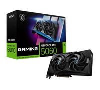MSI NVIDIA GeForce RTX 5060 8G Gaming OC Scheda Grafica Gaming GDDR7 128 bit, frequenza boost fino a 2625 MHz, PCIe Gen 5, DLSS 4, 3x DP 2.1, 1x HDMI 2.1, ATX