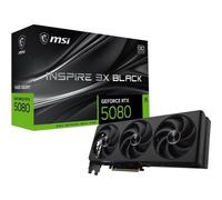 Scheda Grafica MSI GeForce RTX 5080 INSPIRE 3X OC 16GB GDDR7 Reflex 2 AI RTX DLSS4 Gaming