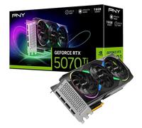 PNY GeForce RTX 5070 Ti ARGB Overclocked Tripla ventola 16 GB GDDR7 Reflex 2 RTX AI DLSS4