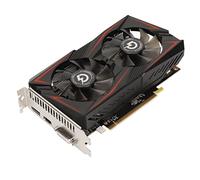 Scheda Grafica RX550 4G GDDR5, Supporto 128 Bit DP DVI HDMI PCI Express 2.0, Doppia Ventola di Raffreddamento GPU PC Gaming Schede Grafiche Video per Computer