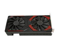 Scheda Grafica RX5500XT da 8 GB GDDR6 256 Bit, Grafica Potente con API 3D per DirectX 12.1, OpenGL 4.6, Funzionamento Stabile con Doppie Ventole di Raffreddamento