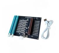 Scheda grafica Scheda Diagnostica AGP PCIe Strumento di revisione per la riparazione del computer Risoluzione dei problemi con layout della luce di risposta, Aiuto workstation alimentato, Controlli